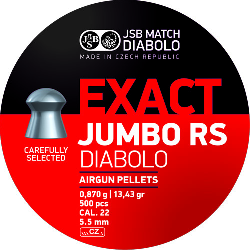 JSB Exact Jumbo RS 5,52mm 500db