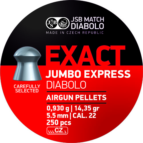 JSB Exact Jumbo Express cal. 5,52mm 500db