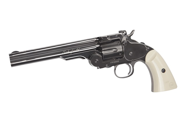 Légpisztoly Schofield 6" revolver 4,5mm BB golyós