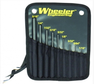 Kiütő készlet Wheeler Engineering Roll Pin Punch Szett