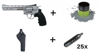 Dan Wesson 6" revolver szett